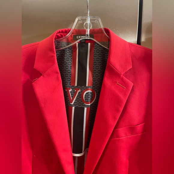 Express Other - Dapper Red Men’s Evening Suit